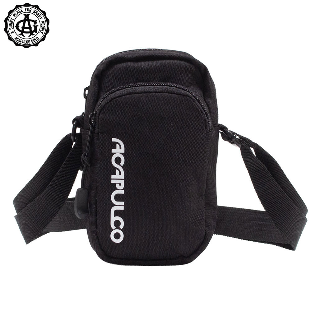 【Acapulco Gold/アカプルコゴールド】ミニショルダーバッグ/SMALL SHOULDER BAG AG SP26-21｜ミニポーチ バッグ ストリート スケーター メンズ ファッション