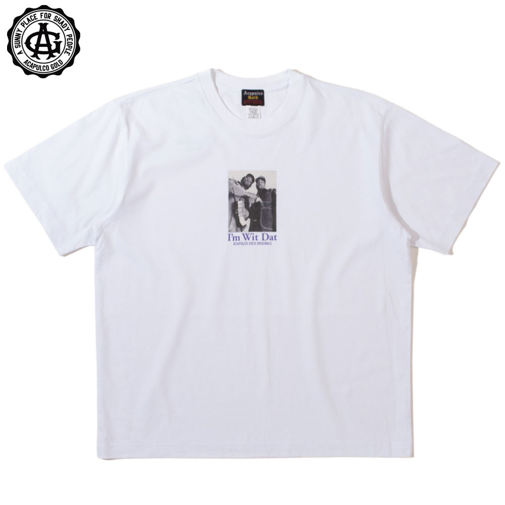 Rakuten - 【Acapulco Gold/アカプルコゴールド】Tシャツ 半袖 コットン/U WIT IT? TEE AG SP26-15｜グラフィック ストリート スケーター メンズ レディース ファッション