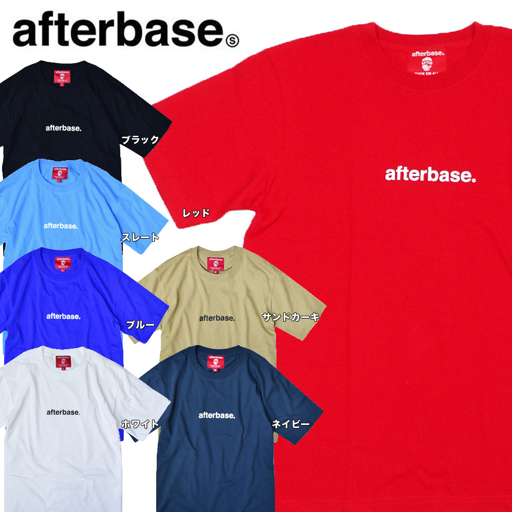 【afterbase/アフターベース】ロゴ 半袖 Tシャツ/LOGO T-SHIRT