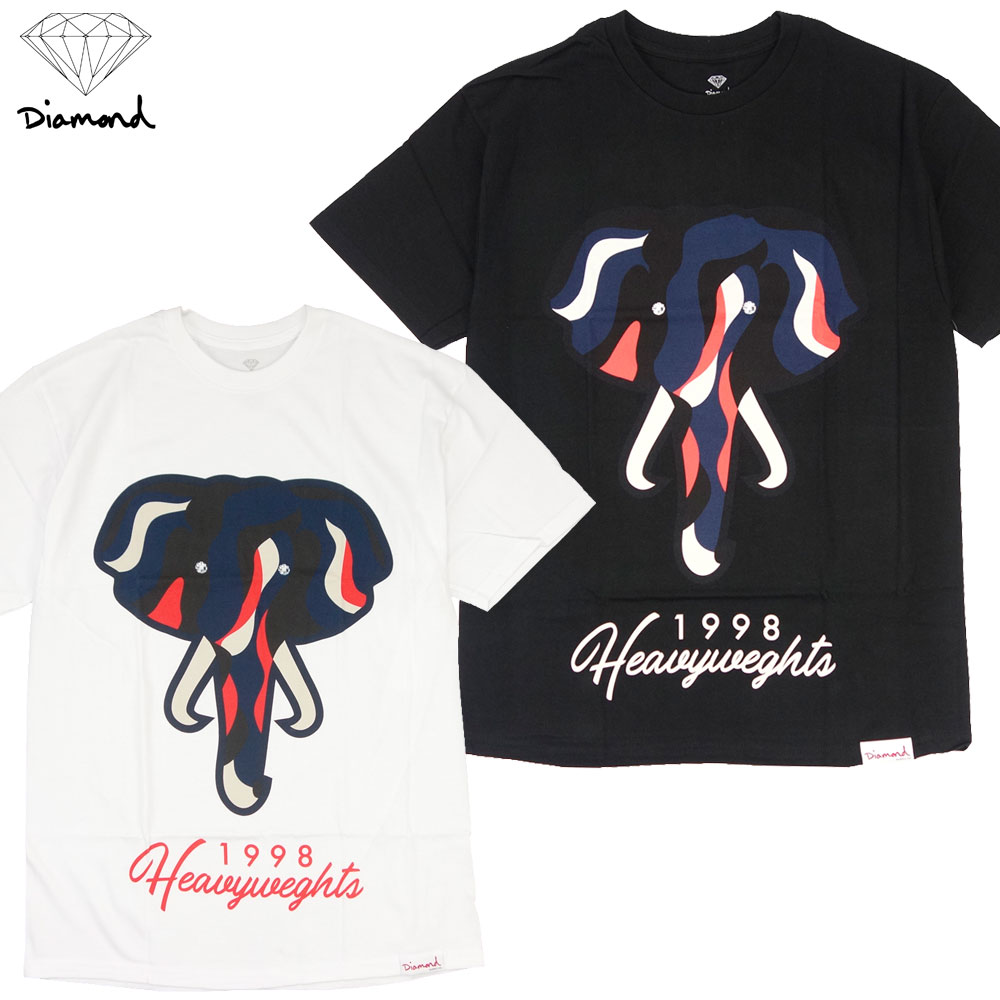 【Diamond SUPPLY CO./ダイヤモンドサプライ】半袖 Tシャツ/ELEPHANT EYE TEE A21DMPA001 ストリート スケート スケーター スケボー メンズ レディース ファッション