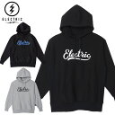 【ELECTRIC /エレクトリック】プルオーバーパーカー/SCRIPT HOOD E24FU03|パーカー フード フーディー スノボー ストリート メンズ レディース ファッション