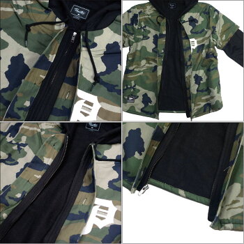 【Primitive/プリミティブ】ベースボールフーディーレイヤードパーカー/TWO-FERBASEBALLSWEAT