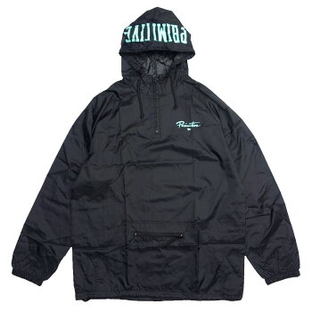 【Primitive/プリミティブ】アノラックパーカーナイロンフードジャケット/NUEVOCOLLEGIATEANORAK