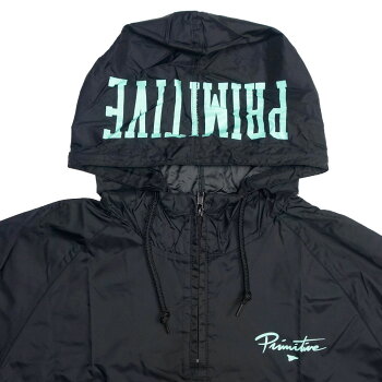 【Primitive/プリミティブ】アノラックパーカーナイロンフードジャケット/NUEVOCOLLEGIATEANORAK