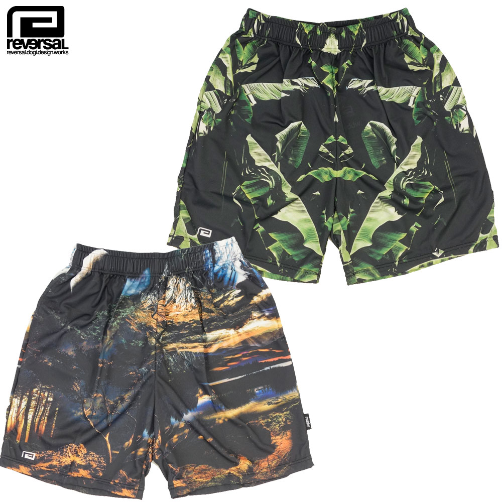 Jersey Pants - 【reversal/リバーサル】ジャージショーツ ハーフパンツ/GRAPHIC JERSEY SHORTS/ストリート ジム フィットネス 格闘技 メンズ ファッション