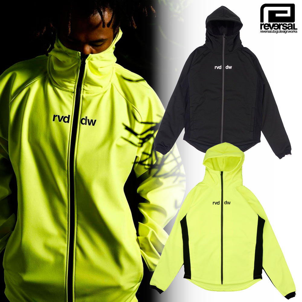 楽天FLAGSHIP【reversal/リバーサル】フリースジャケット/WATER REPELLENT FLEECE ZIP PARKA rv21aw208｜アウター ジャケット 撥水素材 ストリート メンズファッション