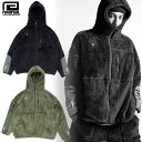 【reversal/リバーサル】ボア フリースジャケット ビッグシルエット/URBAN BOA FLEECE BIG SILHOUETTE SWEAT PARKA rv21aw207｜ジップパーカー フード アウター ストリート メンズファッション