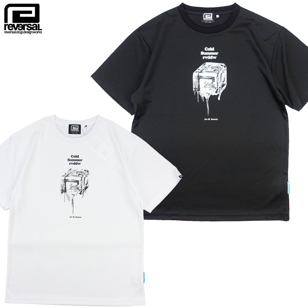 【reversal/リバーサル】 Tシャツ ドライメッシュ 半袖/COLD SUMMER COOL CORE DRY TEE rv22ss056｜ストリート ジム フィットネス メンズ レディース ファッション