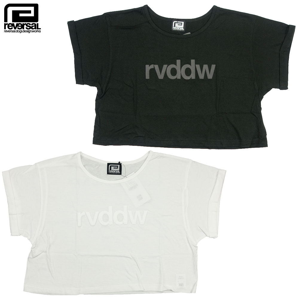 【reversal/リバーサル】レディース クロップド Tシャツ/VTL CROPPED TEE rv22ss804|リラックス ビッグシルエット スポーツ ジム フィットネス 格闘技