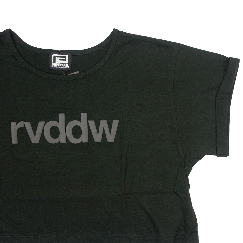 【reversal/リバーサル】レディース クロップド Tシャツ/VTL CROPPED TEE rv22ss804｜リラックス ビッグシルエット スポーツ ジム フィットネス 格闘技