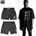 【reversal/リバーサル】ハーフパンツ ファイトショーツ/OBLIQUE BIG MARK FIGHT SHORTS rv23ss605｜ハーフショーツ アクティブ スポーティ ジム フィットネス トレーニング 格闘技 ストリート スケーター メンズ レディース ファッション