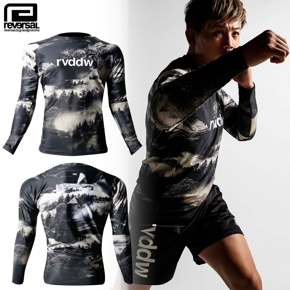 【reversal/リバーサル】ラッシュガード/CONTROL LONG RASH GUARD｜メンズ レディース ジム フィットネス スポーツ トレーニング アクティブ 格闘技