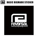 yreversal/o[Tzo[T S XebJ[/BASIC BIGMARK STICKER rvbs057