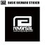 【reversal/リバーサル】リバーサル ロゴ ステッカー/BASIC BIGMARK STICKER rvbs057