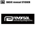 【reversal/リバーサル】リバーサル ロゴ ステッカー/BASIC revesal STICKER rvbs059