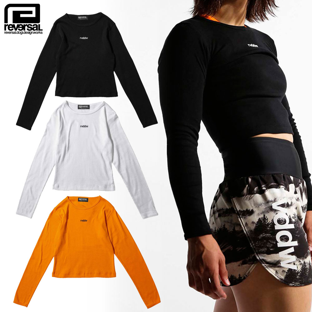 レディース クロップド スウェット/MICRO LOGO CROPPED LONG SLEEVES｜ストリート レディース ファッション