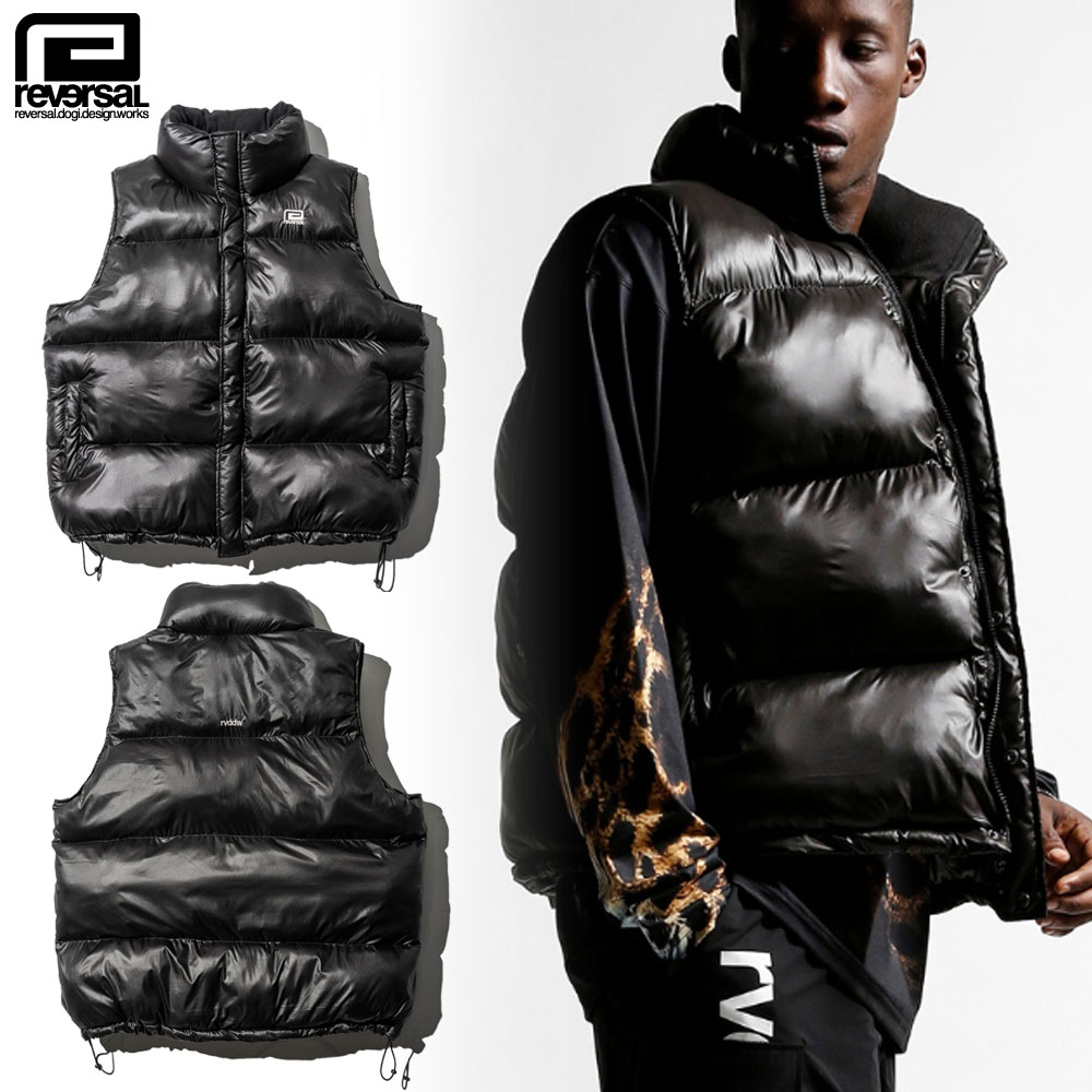SALEۡreversal/Сۥ٥/rvddw BLACK PUFFER VEST rv23aw301ʥ٥  ...