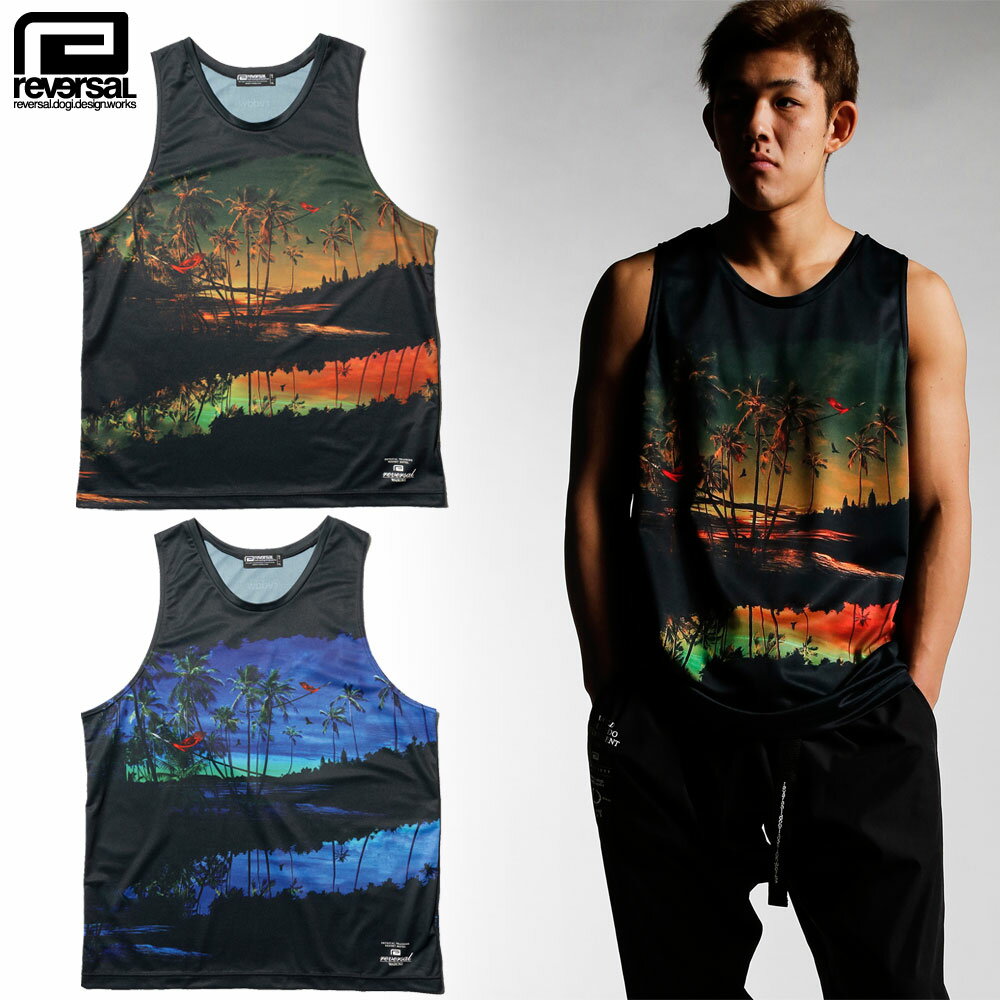 【reversal/リバーサル】ドライ タンクトップ/RESORT DRY TANKTOP rv24ss057｜ストリート スケーター スポーツ アクティブ 格闘技