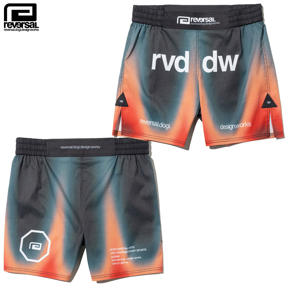 【reversal/リバーサル】ファイトショーツ ハーフパンツ/THERMOGRAPHY FIGHT SHORTS (SHORT LENGTH / N..