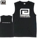 【REVERSAL/リバーサル】 ノースリーブ ドライメッシュ Tシャツ ビッグマークロゴ/BIG MARK DRY SLEEVELESS rvbs031