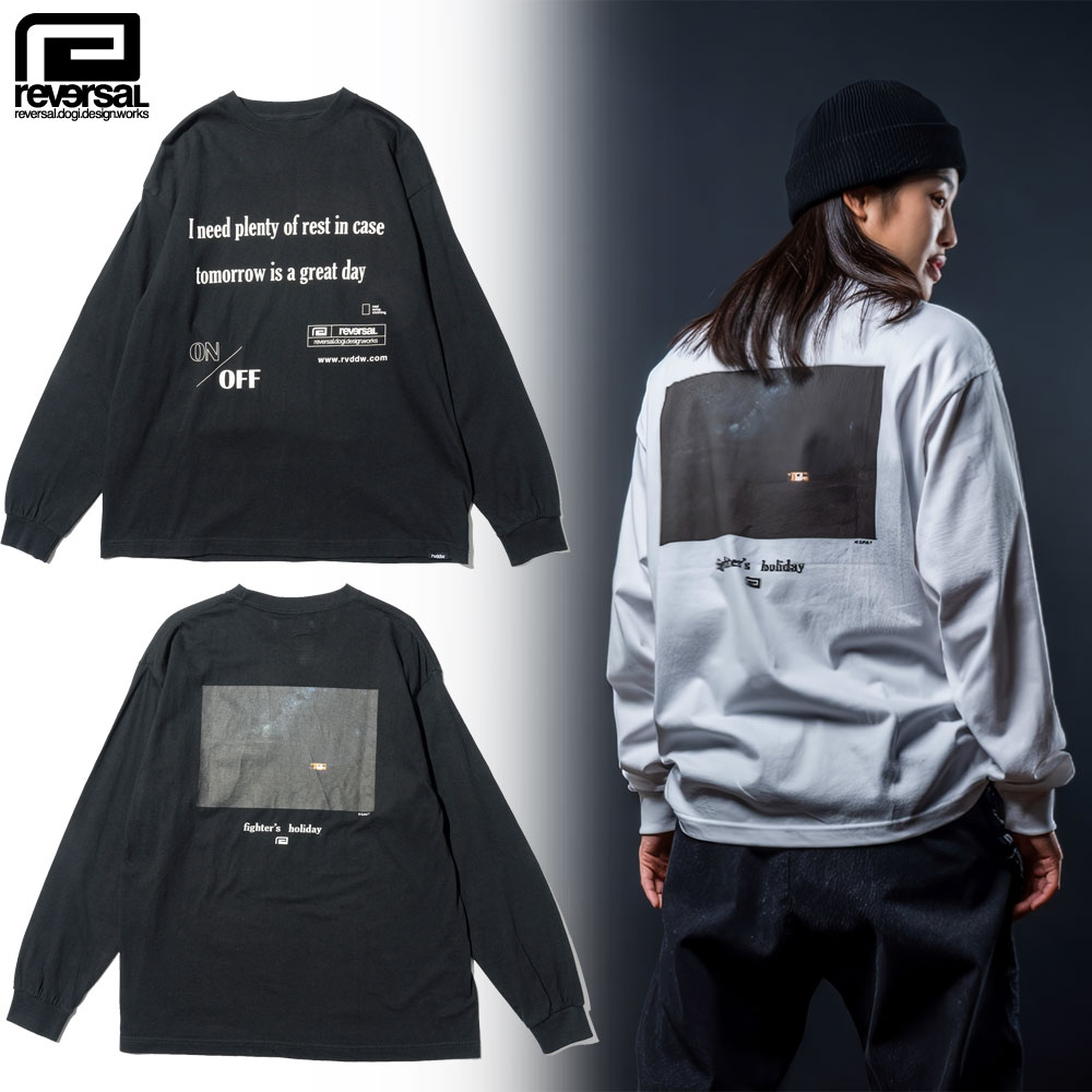 Rakuten - 【reversal/リバーサル】Tシャツ 長袖 ロンT ロングスリーブ コットン/SOHEI TAKAHASHI PHOTO LONG SLEEVE rv25ss101｜フォトプリント ストリート スケーター メンズ レディース ファッション