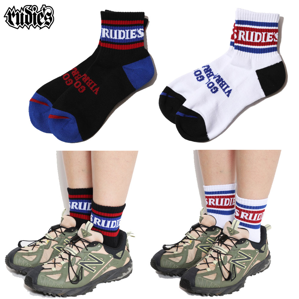 【RUDIE'S/ルーディーズ】ミドルソックス 靴下/SLICK SOCKS 86940 86941｜ストリート スケーター メンズ ファッション