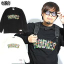 【RUDIE 039 S/ルーディーズ】長袖Tシャツ ロンT ロングスリーブ/rudies BOTANICAL PHAT LS-T