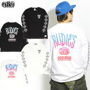 【RUDIE 039 S/ルーディーズ】長袖Tシャツ ロンT ロングスリーブ/rudies DRAWING LS-T