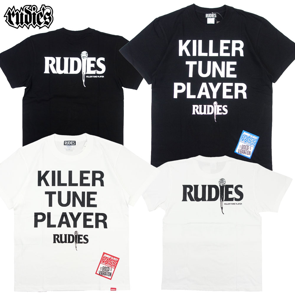 【RUDIE'S/ルーディーズ】Tシャツ 半袖/MICROPHONE SLICK-T 86005 86006｜rudies ストリート スケータ..