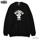 クルーネックスウェット クレヨンしんちゃん コラボ/RUDIE'SxCRAYON SHINCHAN RABBIT CREW SWEAT｜rudies ストリート スケーター メンズ レディース ファッション