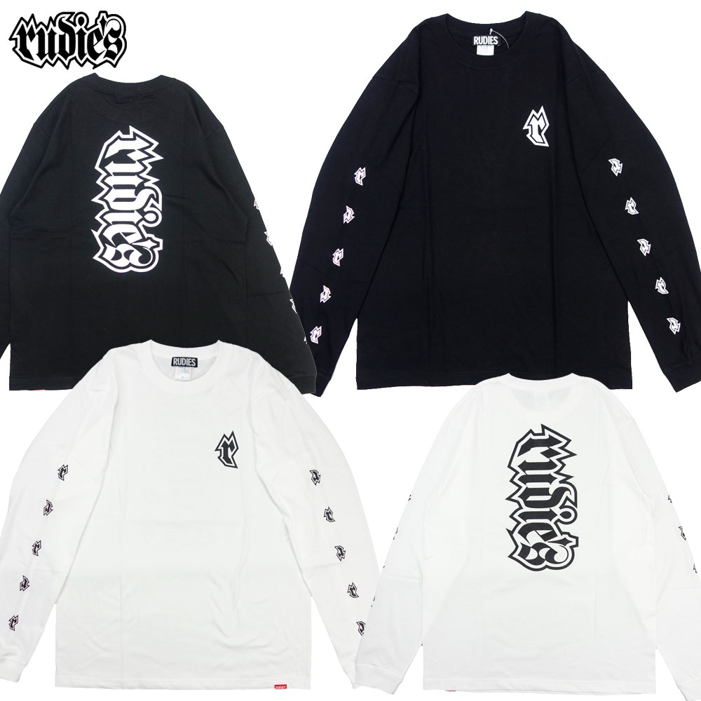 【RUDIE'S/ルーディーズ】 Tシャツ 長袖 ロンT/BURST SPARK LS-T rudies｜85984 85985 ストリート スケーター メンズ レディース ファッション