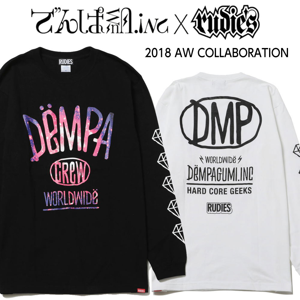 Rakuten - 【RUDIE'S/ルーディーズ】でんぱ組 コラボ 長袖Tシャツ ロンT/DRAWING DEMPA LS-T