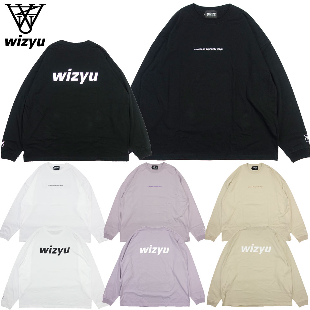 【WIZ YU/ウィズユー】長袖Tシャツ ロンT ビッグシルエット/SPINOFF SILHOUETTE BIGL/S T-SHIRT｜スト..