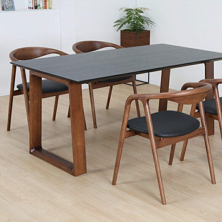 【超得20%OFFクーポン!3(水)20時~】 ダイニングテーブル 幅180cm テーブル 木製 二本脚 シンプル モダン リビング 脚間変更 長方形 天板 抗ウイルス 清潔感 USB コンセント付き リモートワーク 在宅ワーク 家具 ブラック ホワイト ブラウン 奥行85cm 高さ70cm [3]