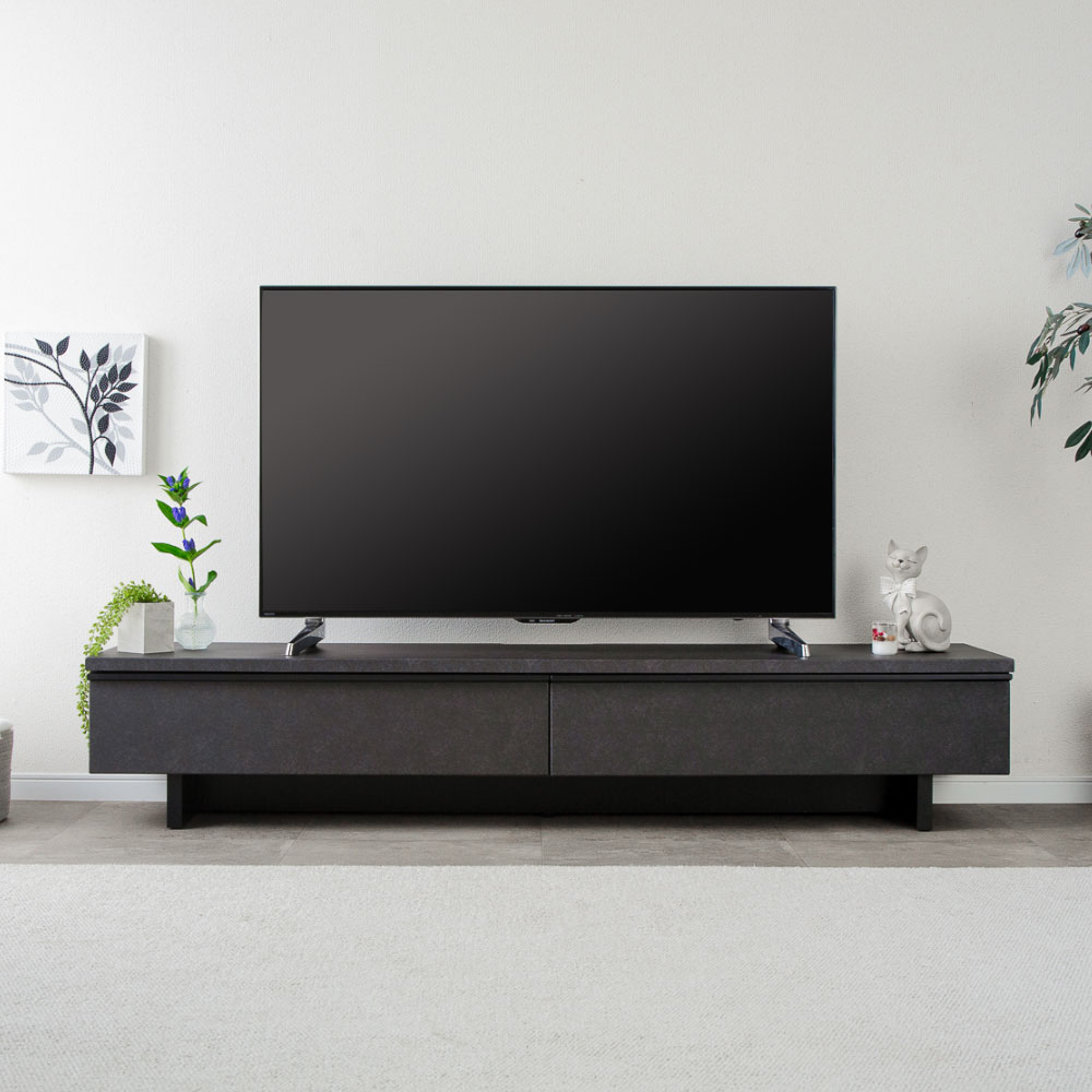 楽天市場】フロート ボード（カラーブラック）（テレビ台・ローボード