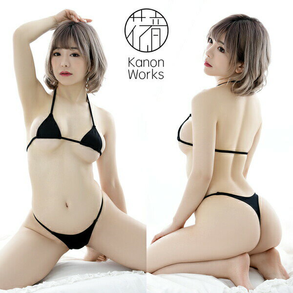 【送料無料】花音ワークス Kanon Works セクシー ランジェリー ブラ ショーツ 勝負下着 過激 プレイスーツ ルームウェア ハロウィン コスプレ sexy 日本製 極小 三角ブラ Tバック ライクラ