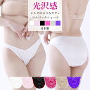 ショーツ サテン ラポーム La-Pomme ラ・ポーム レディース パンティ セクシー ランジェリー パンツ 勝負下着 過激 プレイスーツ ルームウェア ハロウィン コスプレ sexy 日本製 フルバック シンプル 普段使い M 全6色 114064