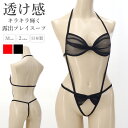 プレイスーツ シースルー リボン ラポーム La-Pomme ラ・ポーム セクシー ランジェリー 勝負下着 過激 ルームウェア ハロウィン コスプレ sexy 日本製 紐 露出 オープン Tバック Gストリング ピコゴム モノキニ 丸見え M 全2色 526004