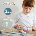 PolarB ポーラービー デンタルセット 歯医者 お医者さんごっこ 3歳 3才 ダッドウェイ DADWAY 知育玩具 木製 木 ままごと おままごと ごっこ遊...