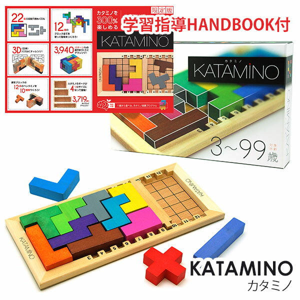 【正規販売店】期間限定学習指導ハンドブック付き Gigamic カタミノ GK001/ギガミック KATAMINO（CAST） 【送料無料 ポイント7倍】【6/3】【SIB】【ASU】