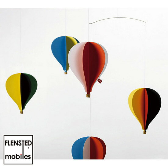 フレンステッド　モビールズ78B／Balloon　Mobile　5（熱気球）／Flensted　mobiles【送料無料】【ポイント10倍／在庫有】【2／1】【あす楽】の写真