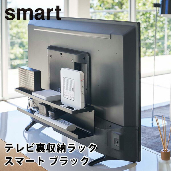 テレビ裏収納ラック スマート ブラック smart HIDD