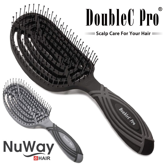 NuWay Double C Pro ヘアブラシ ダブルCプロ ニューウェイ（SBSN）【送料無料】【ポイント10倍】【5/29】【ASU】