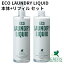 本体＋リフィルセット グリーンモーション エコランドリーリキッド 500mL×2 GREEN MOTION ECO LAUNDRY ..