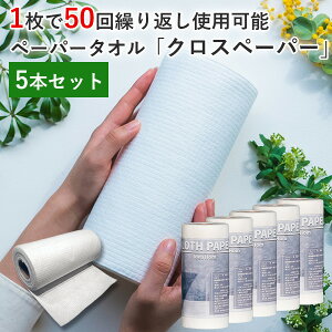 【700円OFFクーポン対象】正規販売店　5本セット　クロスペーパー　Cloth　Paper　繰り返し使えるペーパータオル（CRSE）【送料無料】【ポイント3倍】【3／29】