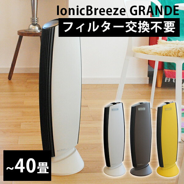 Ionic Breeze GRANDE イオニックブリーズ グランデ 空気清浄機 フィルターレス（bcl）