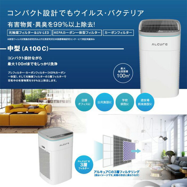 ALCURE アルキュア A100C 中型 空...の紹介画像2
