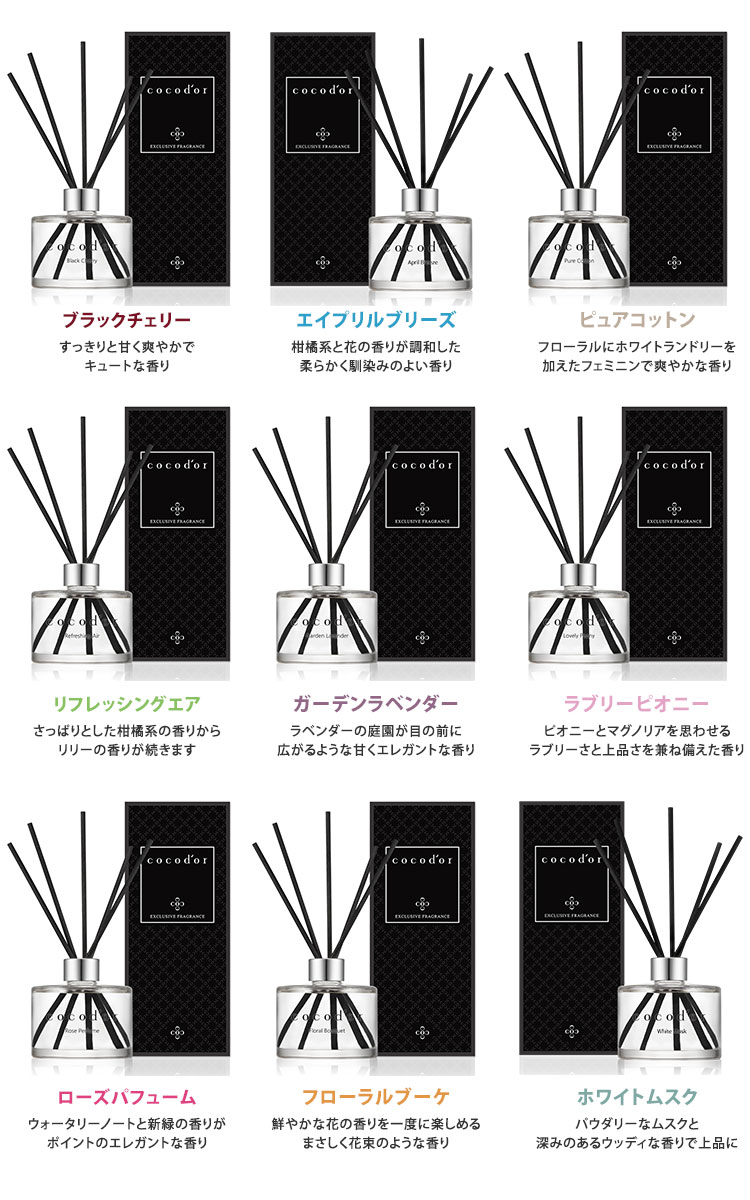 【300円OFFクーポン対象】選べる2個セット　ココドール　シグネチャー　リードディフューザー　200mL　cocodor　Signature　diffuser（CCD）【送料無料】【海外×】
