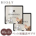 【150円OFFクーポン】BIOLY 犬猫おやつふりかけ サプリメント 40g×2袋セット 腸活 日本製 1袋 ペットの腸活ふりかけ ドライ納豆 納豆菌 乳酸菌...