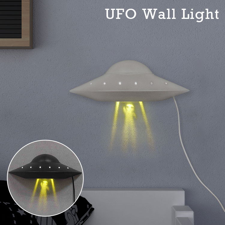UFO Wall Light LUCKYTOWN ウォールライトUFO 間接照明 モチーフ ライト 照明 宇宙人 おもしろい ラッキータウン 宇宙船 おしゃれ 可愛い インテリアライト インテリア雑貨 ギフト プレゼント …